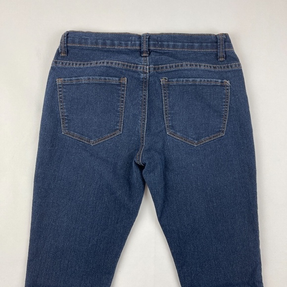 Forever 21 Womens Jeans Dark Wash Blue 27 - Picture 4 of 6